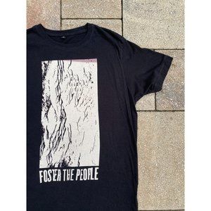Foster The People Fair Wear Black T Shirt Size Medium Eco Friendly